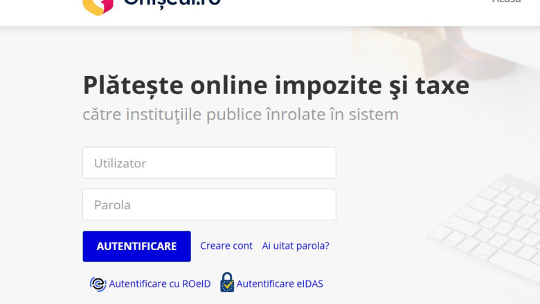 Platforma de plata a taxelor si impozitelor Ghiseul.ro a picat din cauza unei pene de curent Imagine