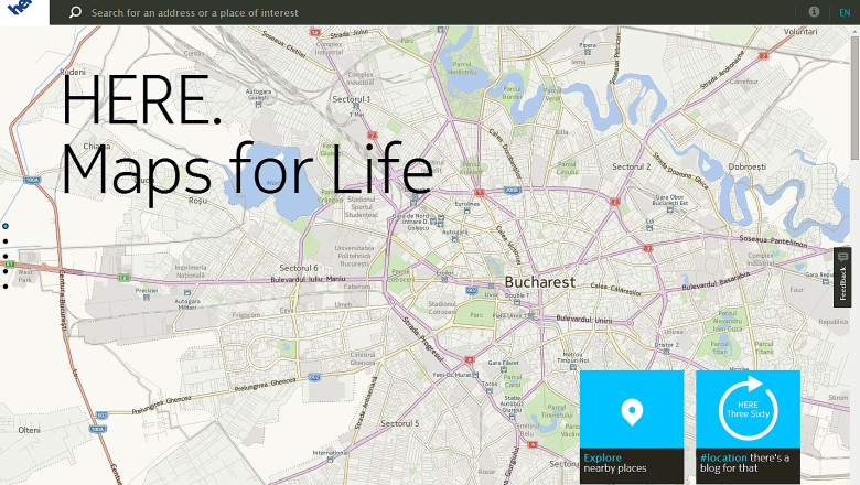 Platforma Nokia care bate Google Maps. Hartile digitale Here, mina de aur a finlandezilor Imagine