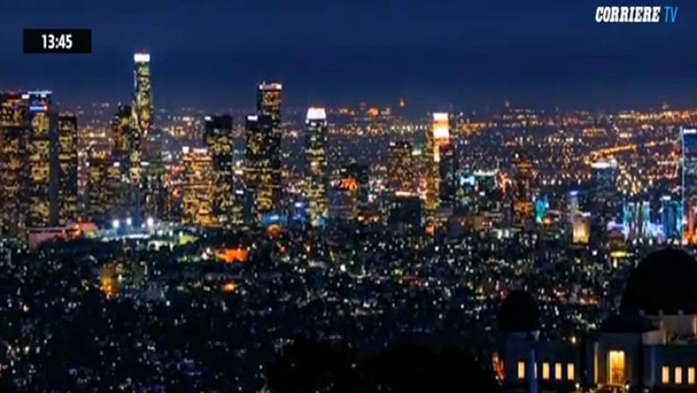 Plimbare nocturna in Orasul Ingerilor Imagine