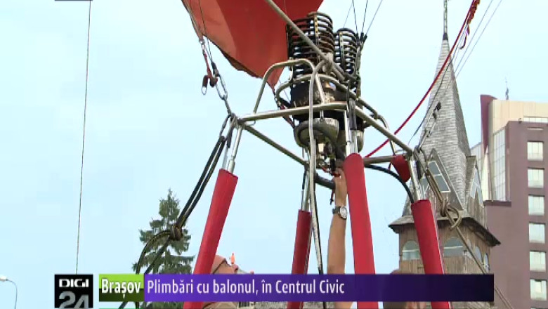 Plimbari cu balonul, in Centrul Civic Imagine