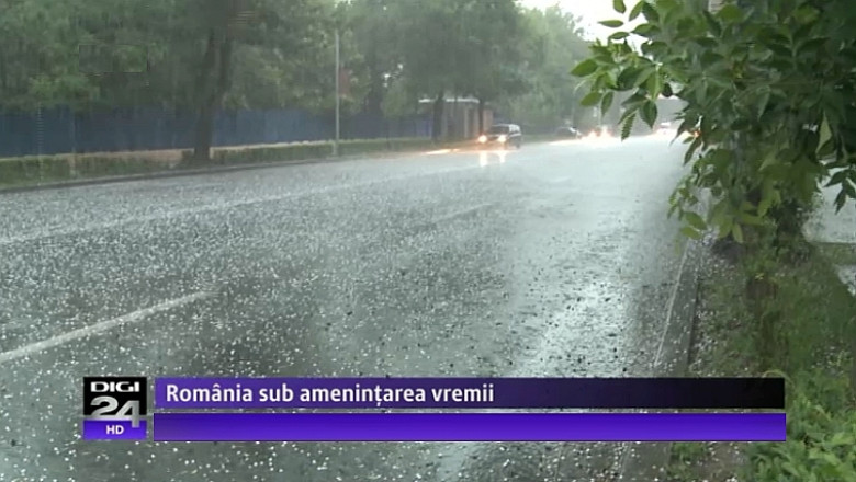 Ploile torentiale continua. Un barbat a murit dupa ce a fost luat de viitura, in judetul Iasi Imagine