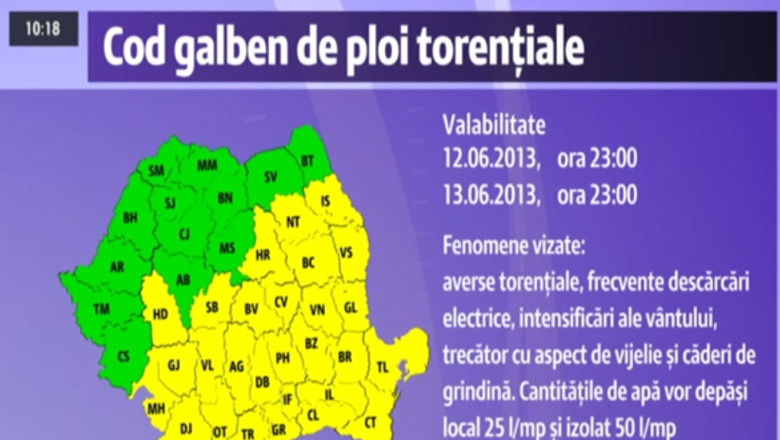 Ploile vor continua. Este posibil ca vijelia de ieri sa se repete azi in Bucuresti Imagine