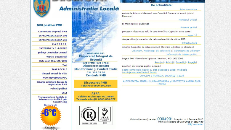 PMB vrea sa dea aproape patru milioane de lei pentru un nou portal Imagine