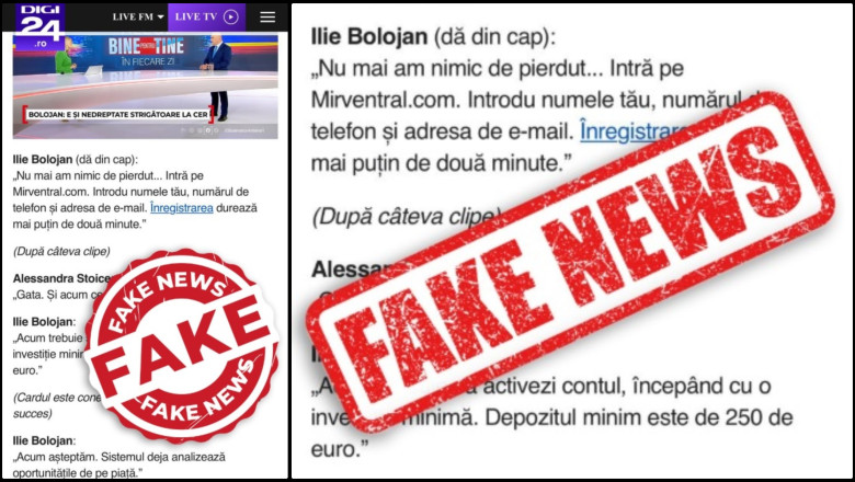 PNL avertizeaza ca o serie de postari online cu numele premierului Ilie Bolojan si Digi24 sunt „100% false” Imagine