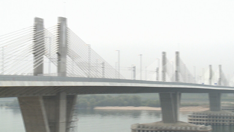 Podul Calafat-Vidin, fara contract de deszapezire Imagine