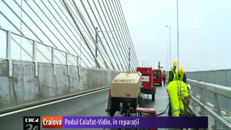 Podul Calafat-Vidin, in reparatii Imagine