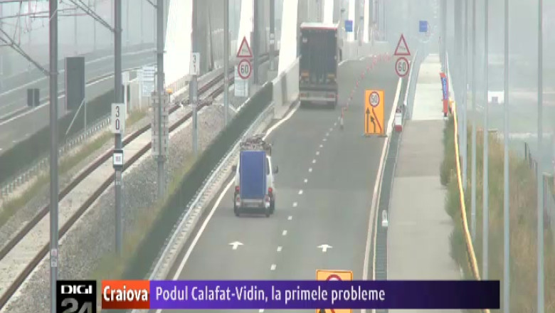 Podul Calafat-Vidin, la primele probleme Imagine