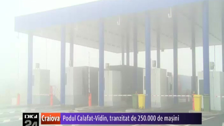 Podul Calafat-Vidin, tranzitat de 250.000 de masini Imagine