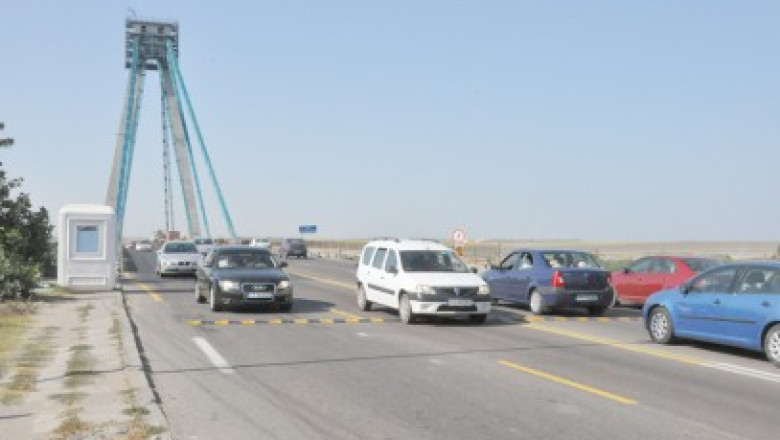Podul de la Agigea, fara restrictii. Toate autovehiculele vor putea traversa podul pana pe 22 ianuarie Imagine