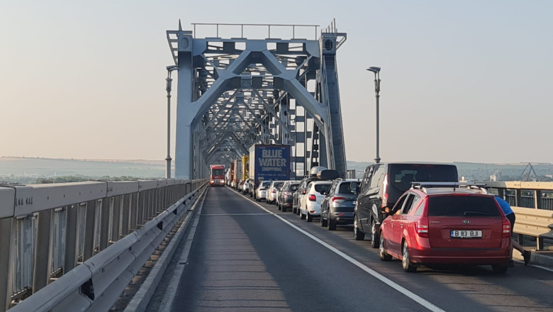 Podul Giurgiu – Ruse va avea un sistem de colectare electronica a tarifului de trecere. In plan sunt doua artere de mare viteza Imagine