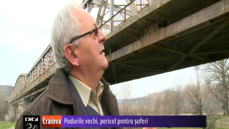 Podurile vechi din Dolj, pericol pentru soferi Imagine