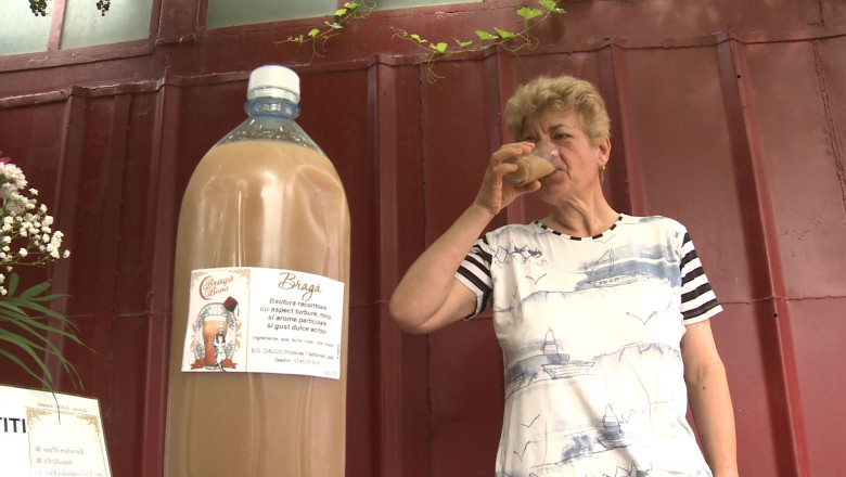 Poftiti la un pahar de...istorie. Galatenii au participat la o degustare de braga gratuita Imagine