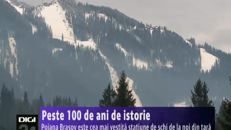 Poiana Brasov este cea mai vestita statiune de schi de la noi din tara  Imagine