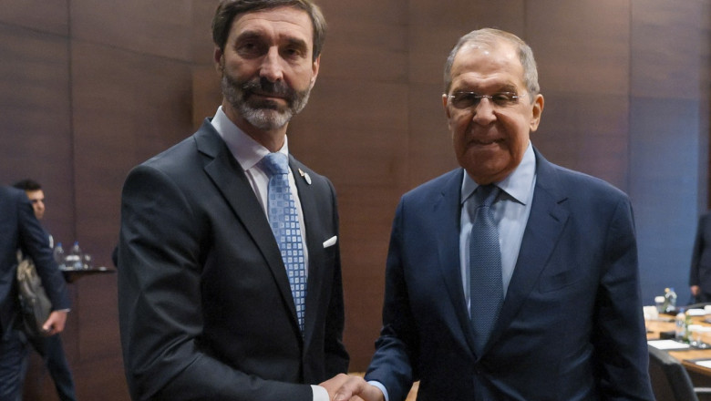 Polemica la Bratislava dupa intalnirea ministrului slovac de externe cu omologul sau rus Serghei Lavrov Imagine
