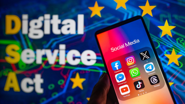 Politia de continut digital a Europei are o noua tinta: AI-ul generativ. Marile retele sociale si motoare de cautare sunt investigate Imagine