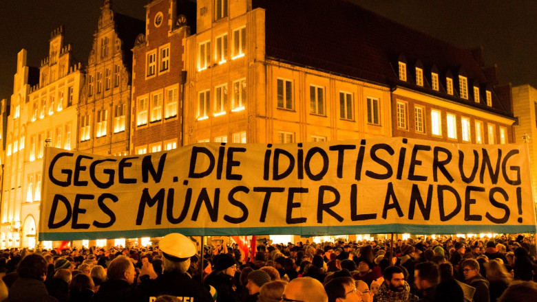 Politia germana interzice orice adunare publica la Dresda, luni, invocand un "risc terorist" Imagine