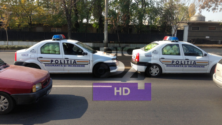 Politia, „prinsa” cu varza in masina. Reactia Politiei Capitalei Imagine