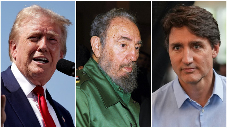 Politicienii canadieni sunt furiosi pe Trump pentru reinvierea conspiratiei ca Justin Trudeau e fiul lui Fidel Castro Imagine