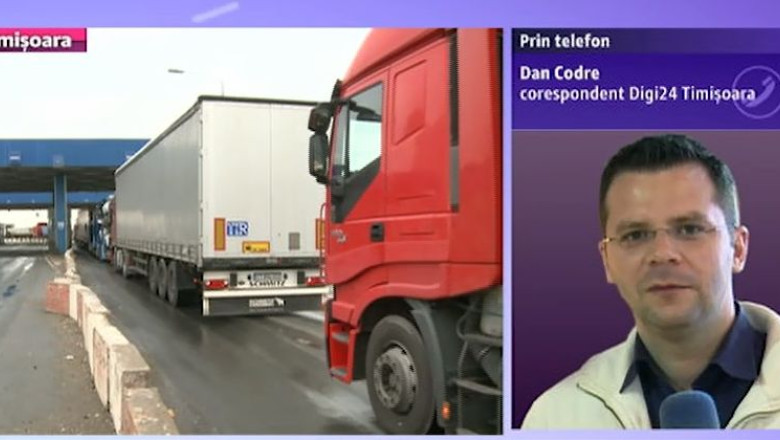 Politist ranit in Vama Nadlac de un barbat care a trecut in forta granita Imagine