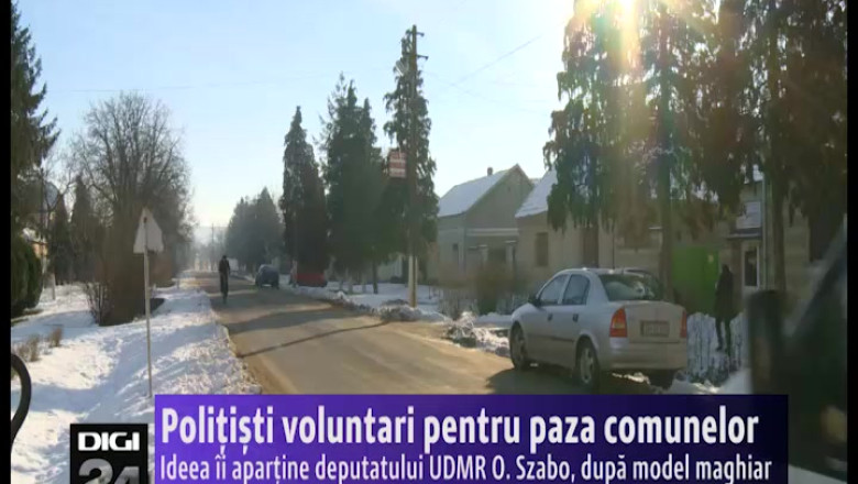 Politisti voluntari pentru paza comunelor Imagine