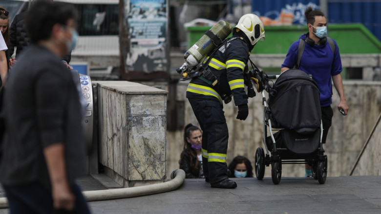 Politistii ancheteaza incidentul de la metrou, dupa ce calatorii au fost evacuati prin tunel, la Piata Romana Imagine