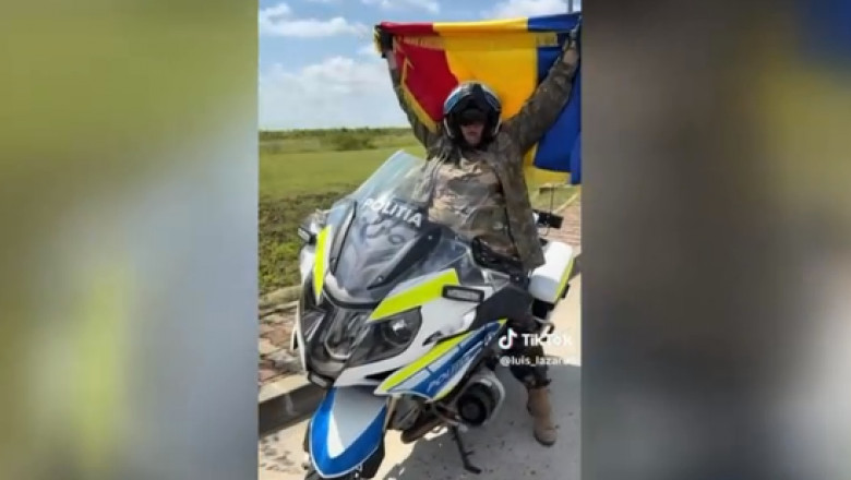 Politistul care i-a imprumutat Dianei Sosoaca motocicleta a fost destituit. Sefa SOS Romania anunta ca il face parlamentar Imagine