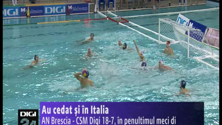 POLO. Brescia - CSM Digi Oradea 18-7. Campioana Romaniei ramane cu un singur punct in Champions League Imagine