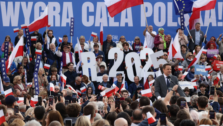 Polonia anunta o „posibila incercare de interferenta” straina in campania pentru alegerile prezidentiale, programate pe 18 mai Imagine