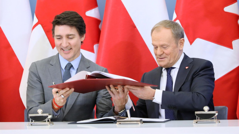 Polonia si Canada au semnat un acord de cooperare in domeniul energiei nucleare. Declaratiile premierului polonez, Donald Tusk Imagine
