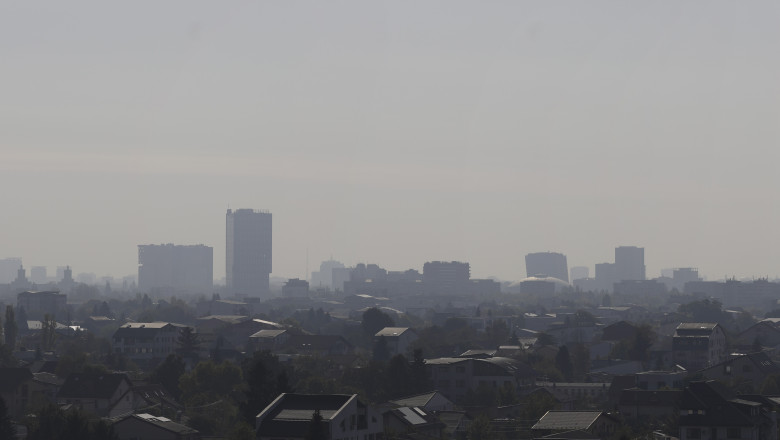 Poluare masiva in Capitala. Calitatea aerului este afectata mai mult in ultima perioada. Garda de Mediu, control la Primaria Bucuresti Imagine