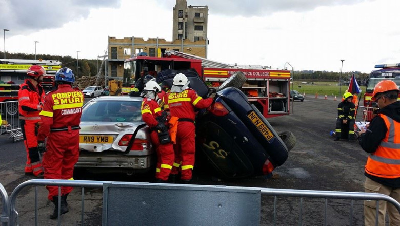 Pompierii bihoreni, locul 7 la Competitia Mondiala de Salvare Imagine