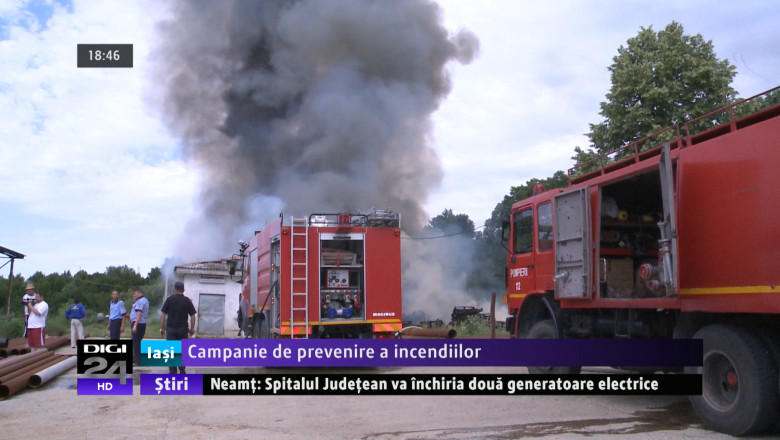 Pompierii din Iasi atentioneaza: 19 decese si alte 21 de persoane ranite din cauza incendiilor Imagine