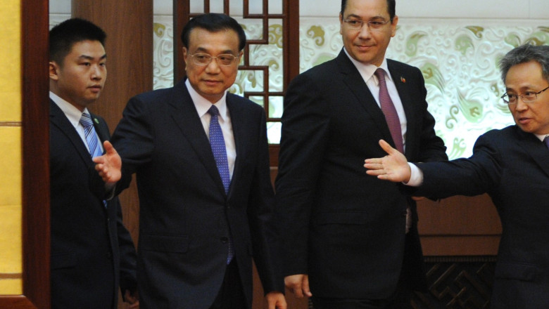 Ponta, la Beijing: Vom vedea 10 ani mult mai fructuosi pentru parteneriatul dintre Romania si China Imagine
