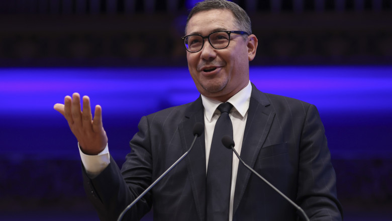 Ponta spune ca vrea ca Romania sa ramana in UE si sa beneficieze de bani europeni, dar se fereste sa critice declaratiile lui Georgescu Imagine