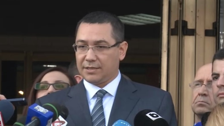 Ponta: Sunt convins ca multi liberali vor trece peste disciplina de partid Imagine