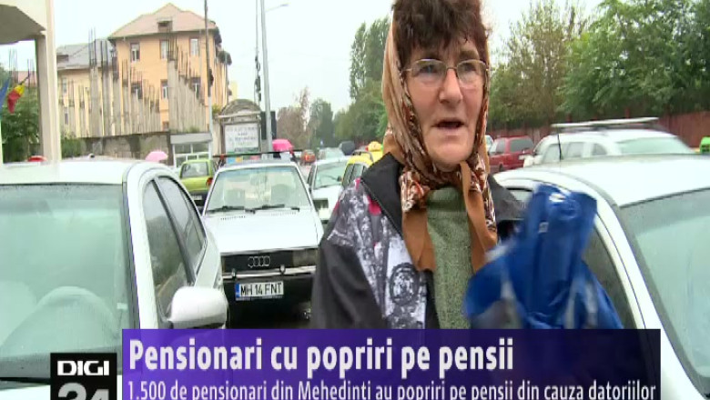 Popriri pe pensii din cauza datoriilor. 1.500 de pensionari din Mehedinti sunt in aceasta situatie  Imagine