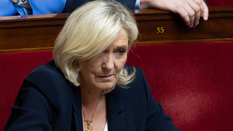 Popularitatea liderei extremei drepte din Franta a explodat dupa condamnare. Cati francezi o doresc pe Le Pen in cursa pentru Elysee Imagine