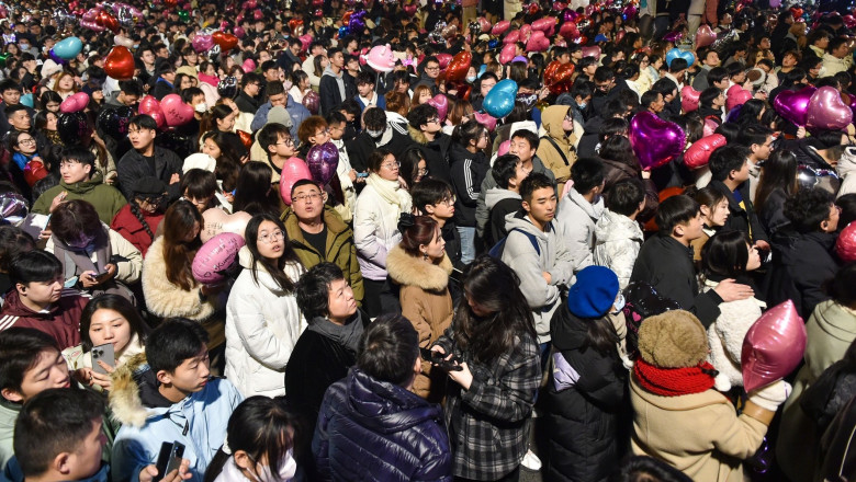 Populatia Chinei a scazut in 2023 pentru al doilea an consecutiv. China nu mai este cea mai populata tara din lume Imagine