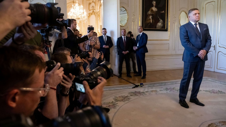 Populistul Robert Fico, simpatizant al Kremlinului, va forma noul guvern al Slovaciei. Ar urma sa se alieze cu un alt partid prorus Imagine