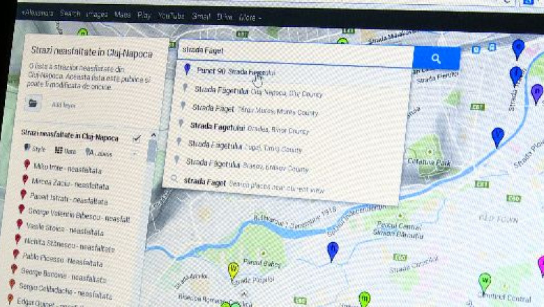 Portal de reclamatii pentru strazile cu gropi Imagine