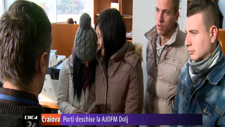 Porti deschise la Agentia Judeteana pentru Ocuparea Fortei de Munca Dolj Imagine