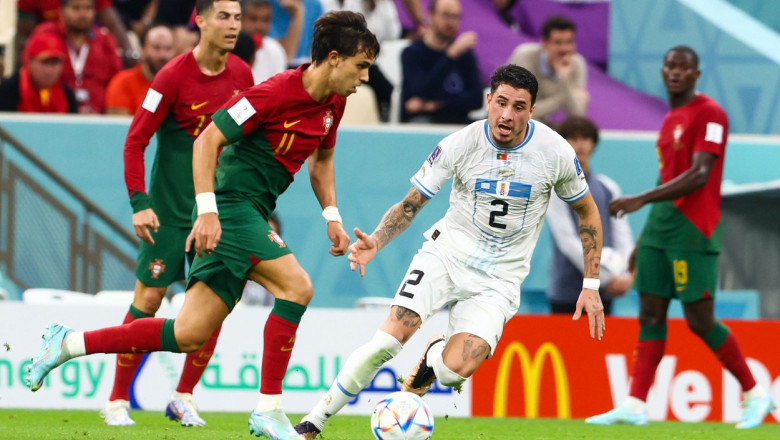 Portugalia, calificata in optimi dupa 2-0 cu Uruguay, la turneul final din Qatar Imagine