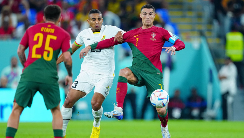 Portugalia, victorioasa cu 3-2 in fata Ghanei la Cupa Mondiala 2022. Cristiano Ronaldo a scris istorie Imagine