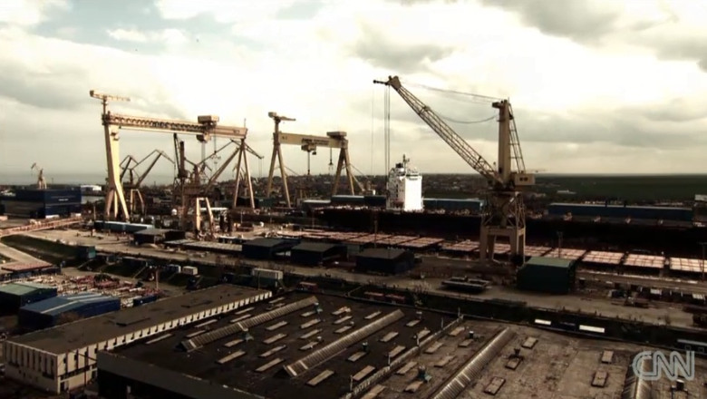 Portul Constanta, vedeta la CNN Imagine