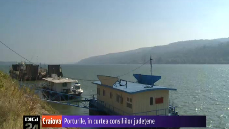 Porturile de la Dunare, in administrarea consiliilor judetene si a autoritatilor locale Imagine