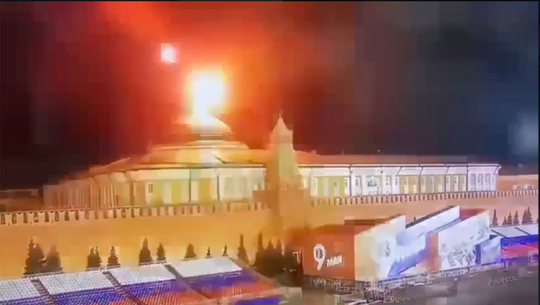 Posibila explicatie pentru „atacul” de la Moscova: rusii au trimis singuri dronele sa loveasca Kremlinul Imagine