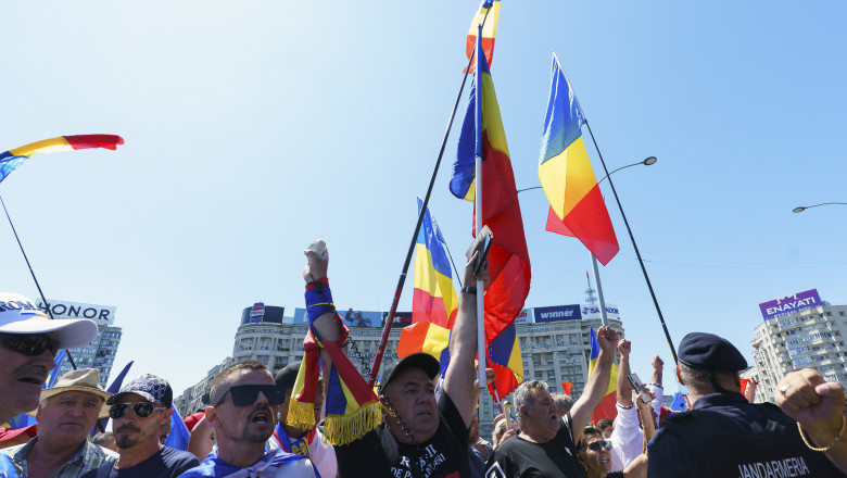 POT cere retragerea amenzilor date celor care au protestat duminica, in Bucuresti. Mesajul transmis de Anamaria Gavrila Imagine