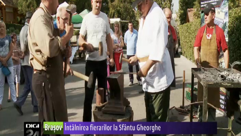 Potcoave, cutite si sabii, toate realizate din fier, cu tehnici ca odinioara Imagine