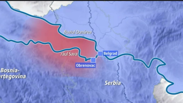 Potop in Balcani. In Serbia se asteapta o noua viitura pe Sava, in Bosnia 100.000 de case au fost distruse Imagine