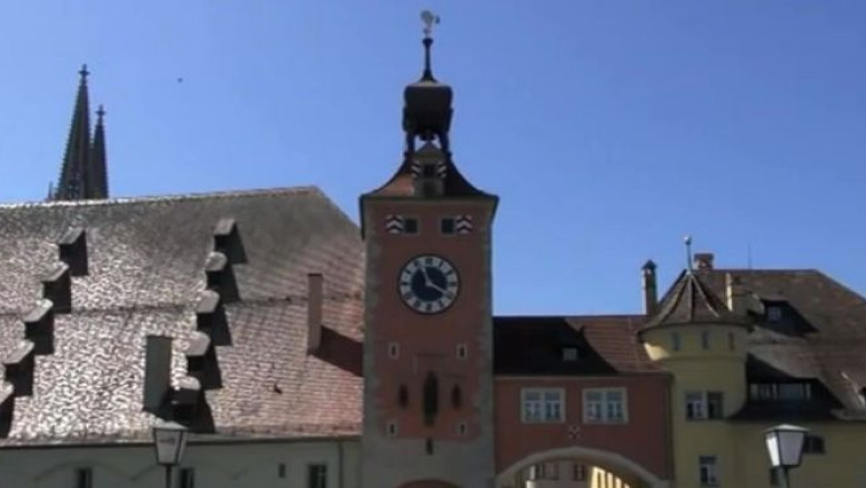 Poveste medievala in Regensburg. Orasul bavarez este unul dintre cele mai vechi din Germania Imagine